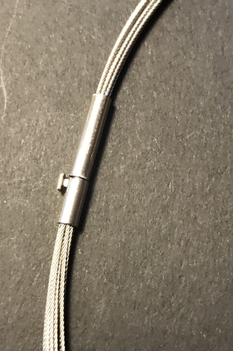 Edelstahl-Band 10 reihig 45cm
